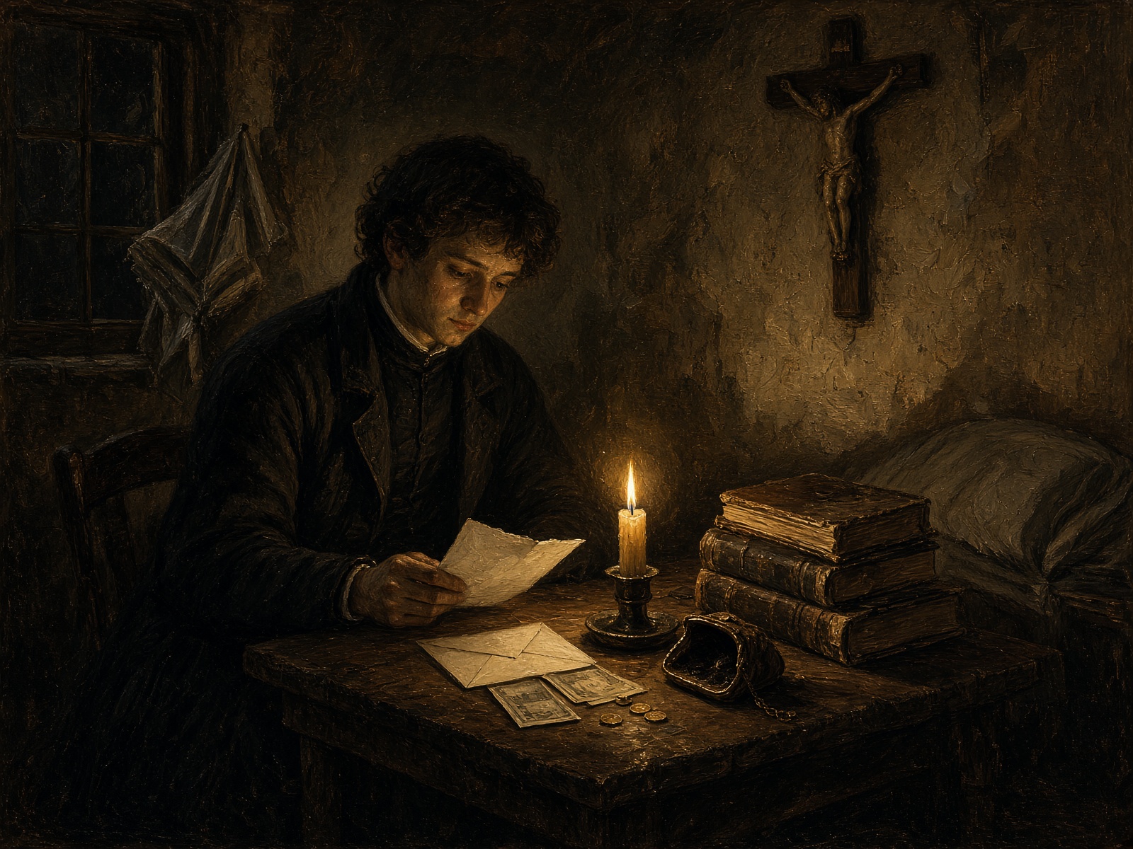 A Poor Student Prays for Money