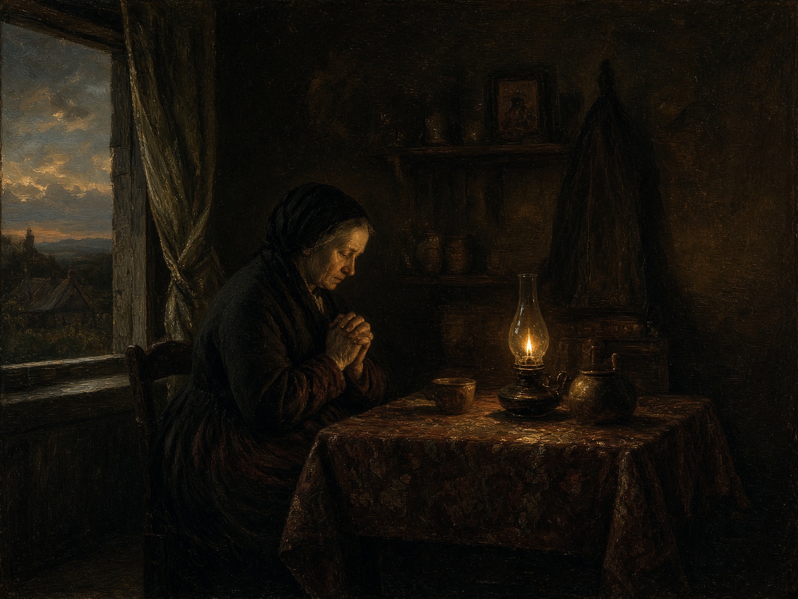God's Care Over His People — The Praying Widow
