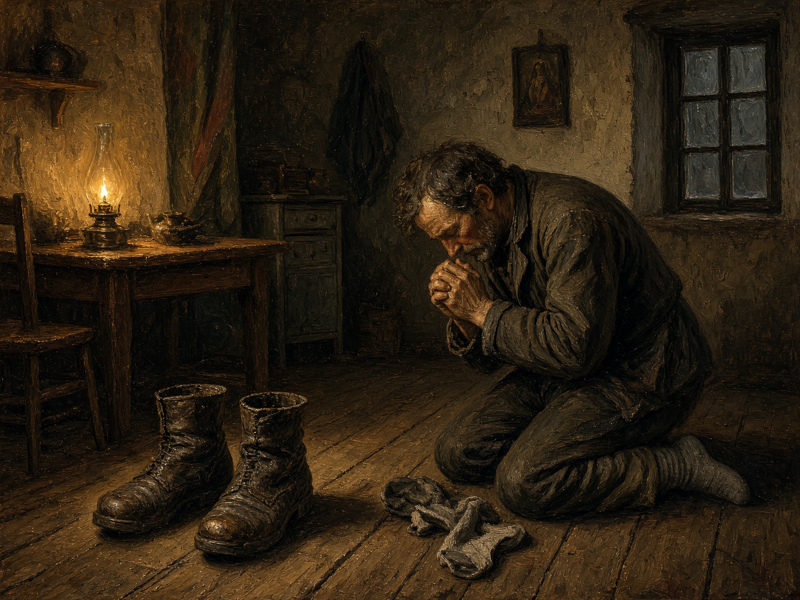 Prayer for a Pair of Boots