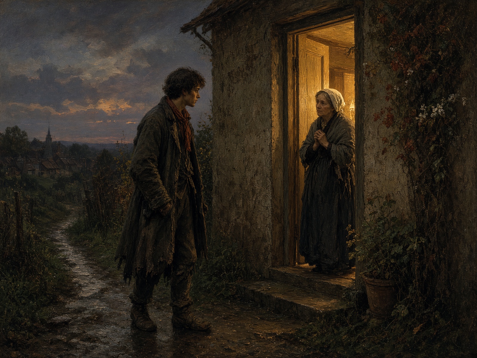 The Story of a Wayward Life, Saved by Prayer
